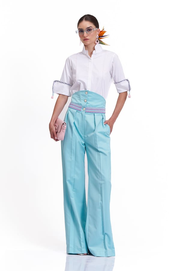 TRINKLET SHIRT & SKYFIELD TROUSERS — Our Love