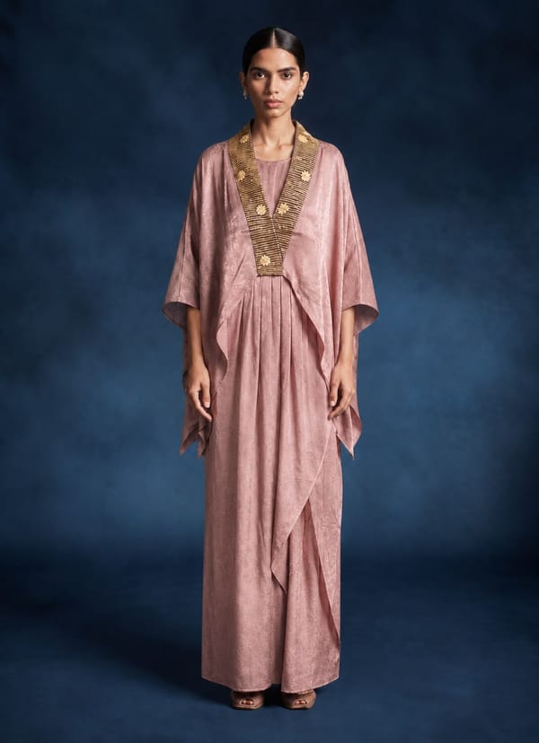 Blush Pink Dahlia Dress — 107 DEGREE