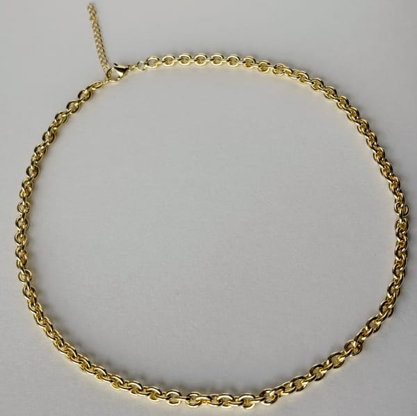 Stainless Steel Blank Necklace - Curb — The Charm Shop