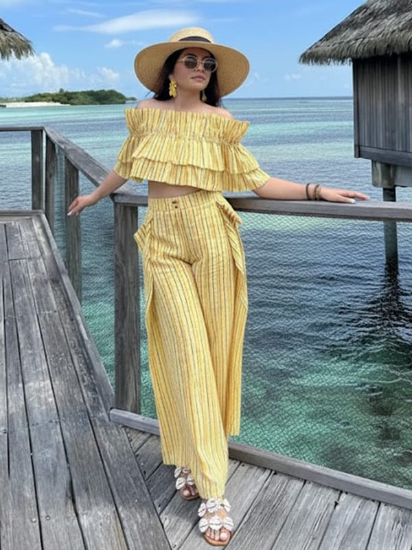 Cyprus Pant Yellow — HOUSE OF FETT