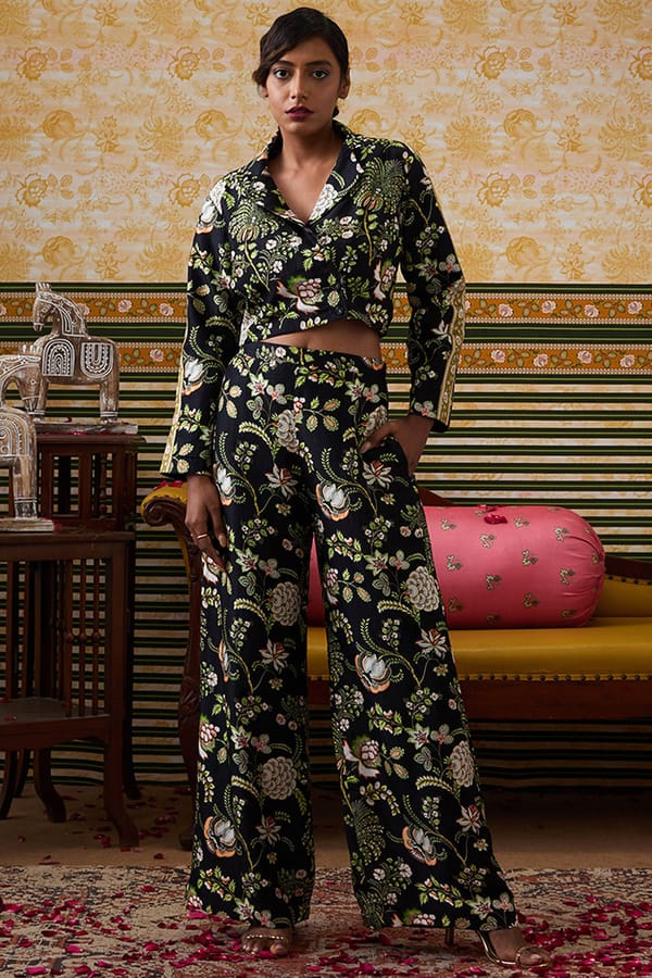 Mehr Printed Co-Ord Set — SOUP by Sougat Paul