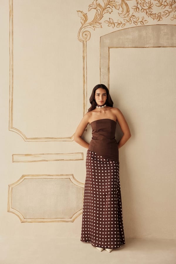 Concorde Bustier Top — Sage by Mala