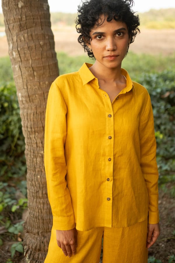 Linen Day Shirt — Creatures of Habit