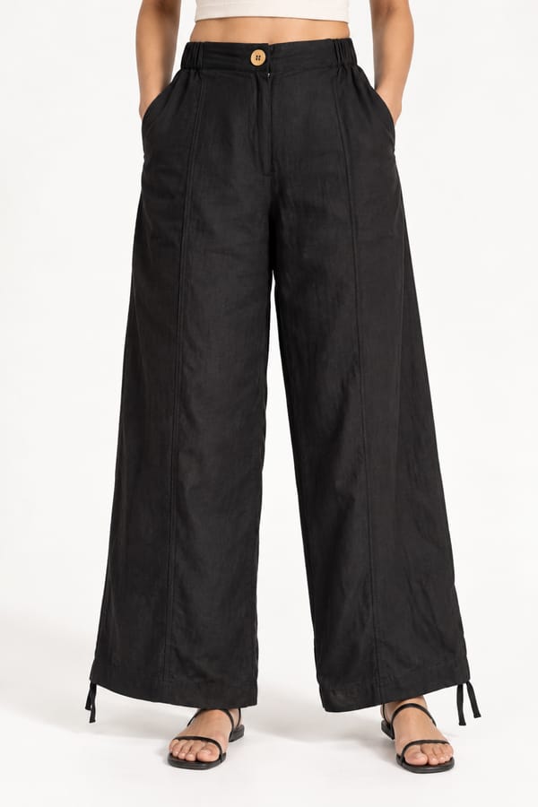 Linen Cotton Pant — ORGANIQUE