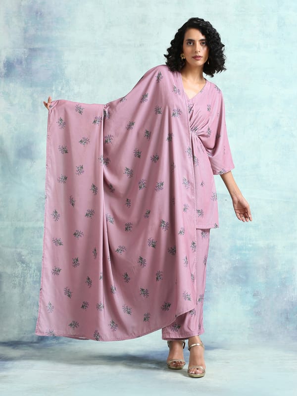 Printed Velvet Shawl — Truebrowns