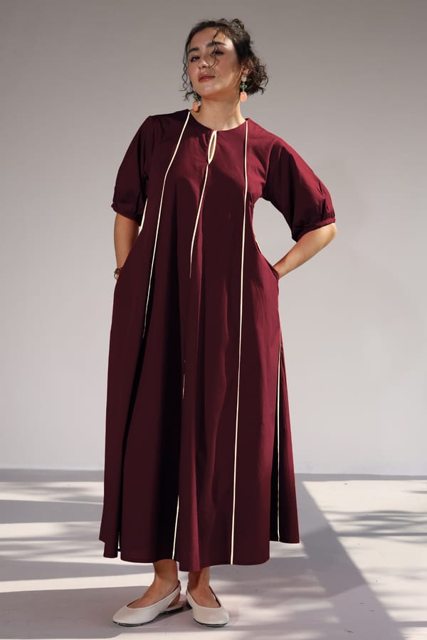 Sunlit Pannel Dress — D.Artists