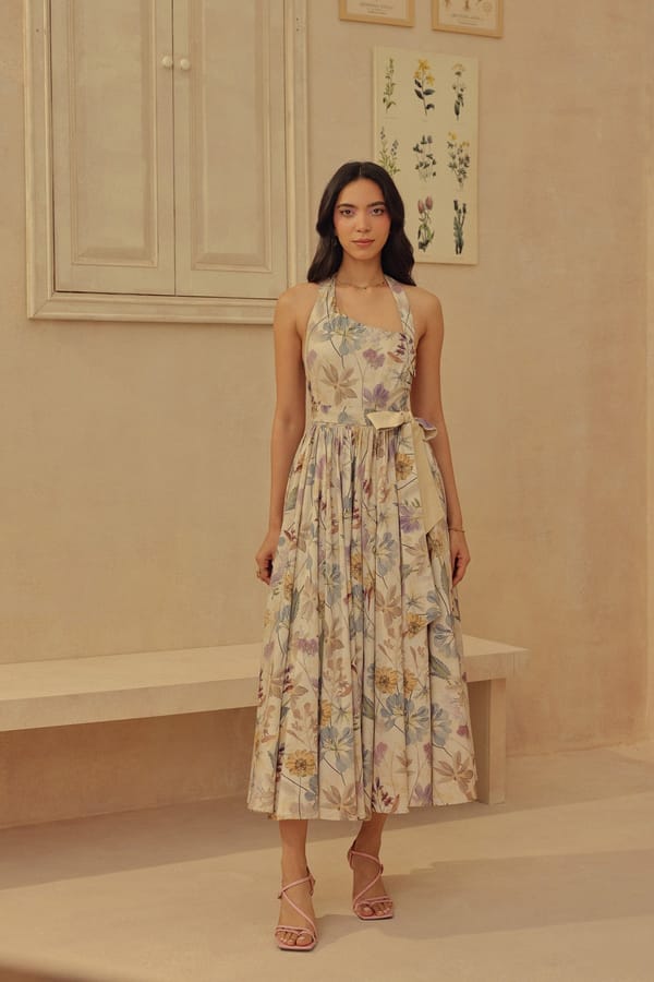 Millefiori Dress — Sage by Mala