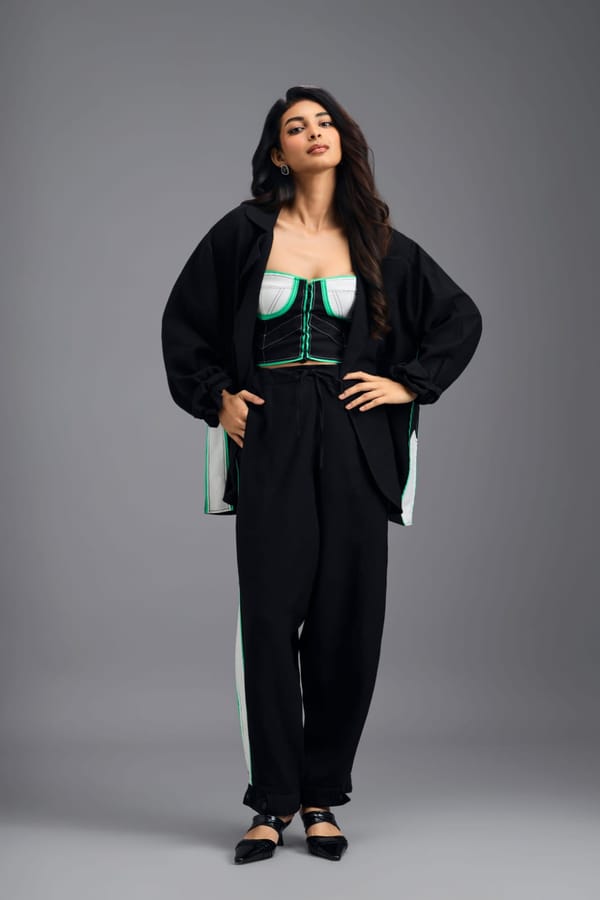BLACK JACKET — Deepika Arora