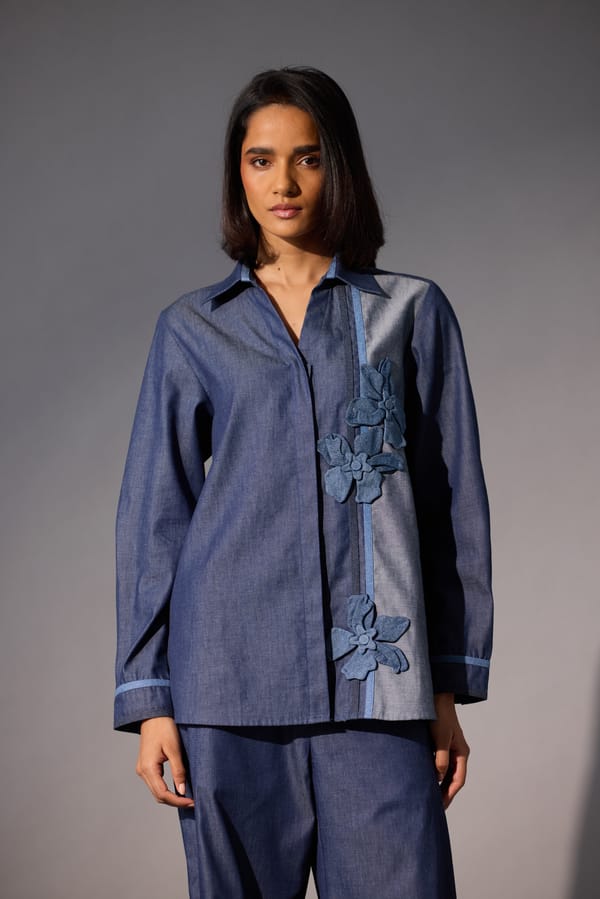 Renn Applique Shirt — 63East