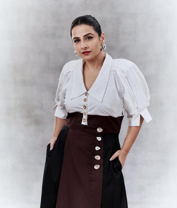 Multicolor Colorblocked Fit and Flare Midi Dress — NOTEBOOK