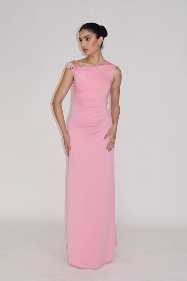 Piccante Dress Flamingo — Select Staples
