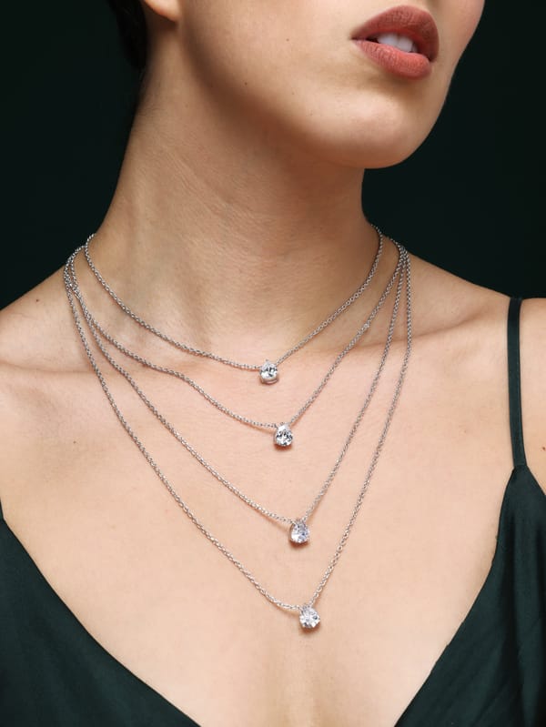 Waves of Promise Diamond Necklace — Varnika Arora