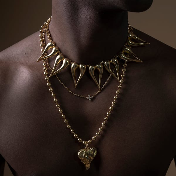 Cardi Necklace Silver — Equiivalence