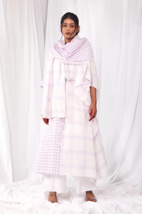 Dual tone kaftan Co-ord — Khat