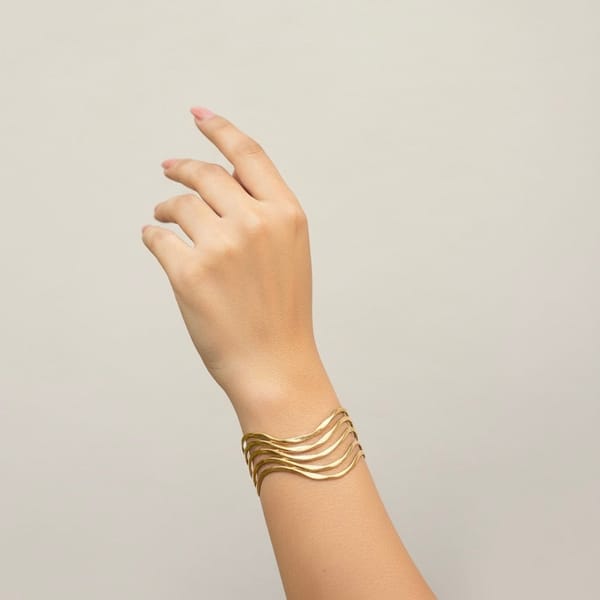 Wavy Cuff — Jewellery by Mitali Jain