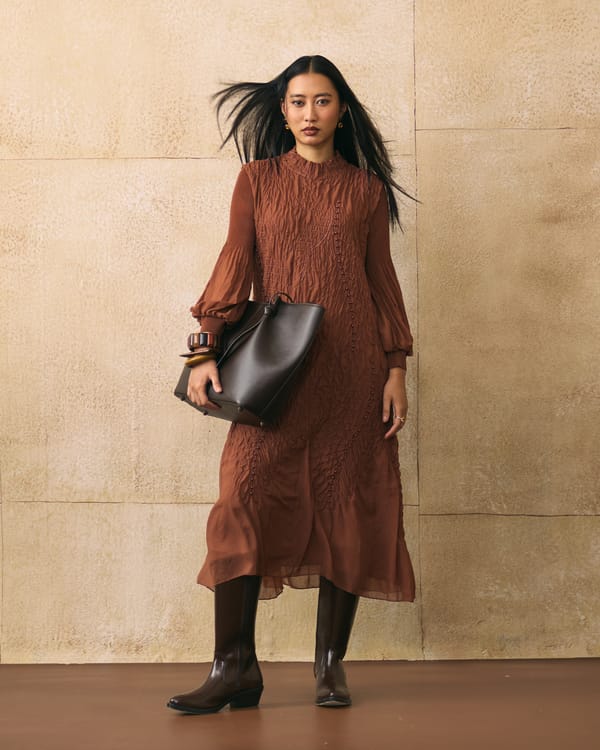 Irenia Dress — Pleats by Aruni