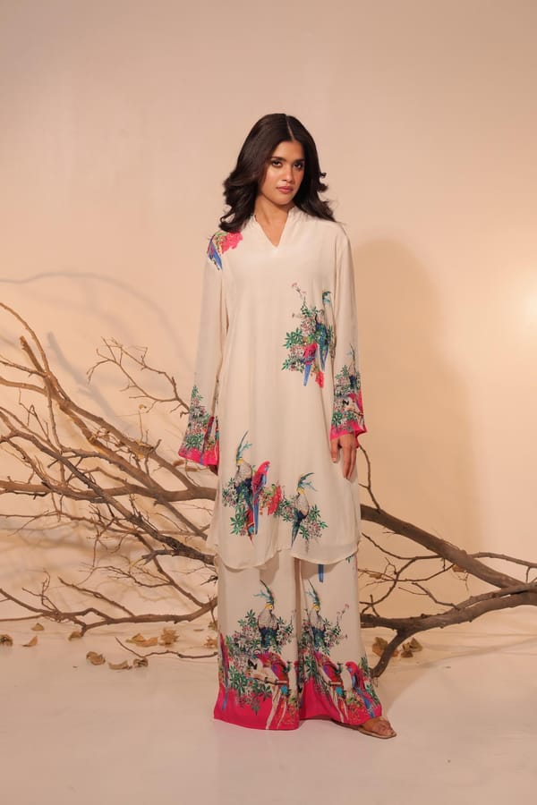 Parinda - Tunic Set — Surkh Syahi