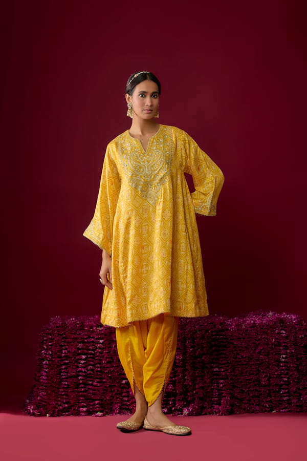 Urwa - Short Chauga With Salwar — Sheetal Batra