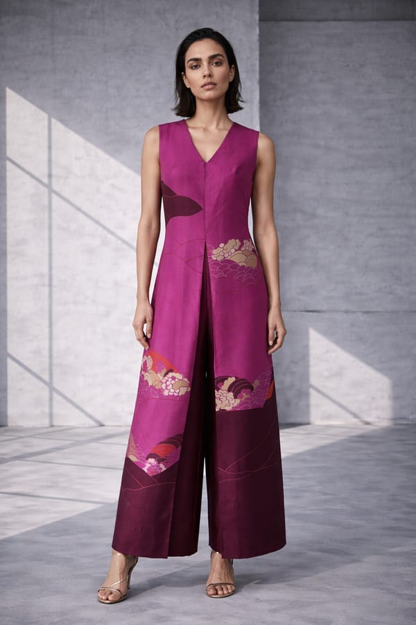 Mizu Pink Jumpsuit — OJA