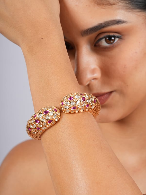 Regalia Ruby Cuff Bracelet — Cao Jewellery
