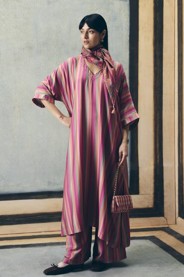 Ayaka kurta set - DUSKY — Paulmi and Harsh