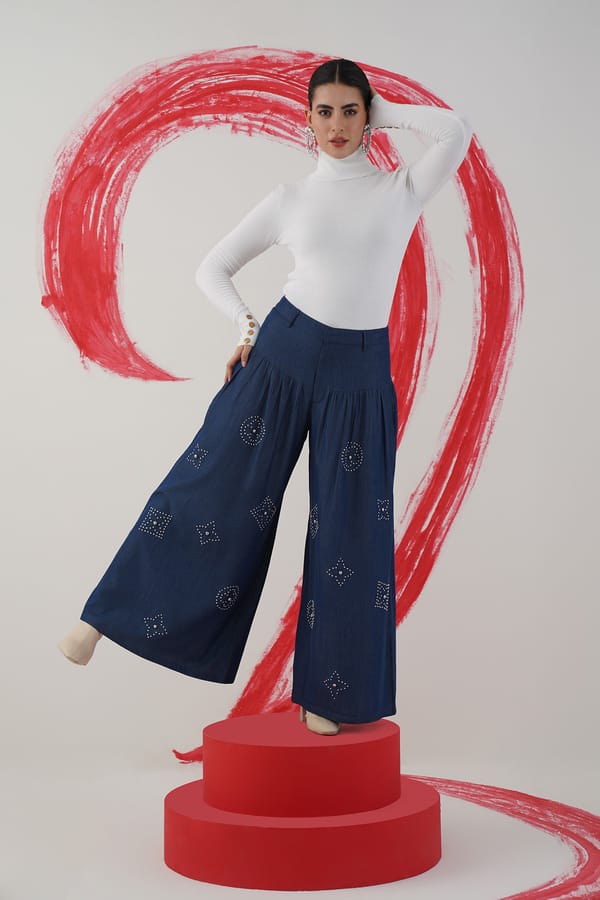 Pure Pants Blue — Chöjé