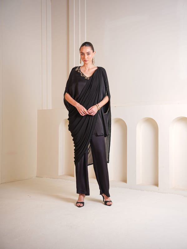 Diora Drape Pant Set — Sakshi G Chawla