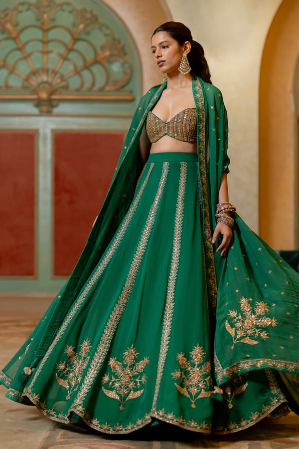 Kimiko Lehenga Set — Paulmi and Harsh