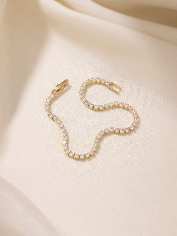 Cz Tennis Bracelet — Jewellery by Mitali Jain