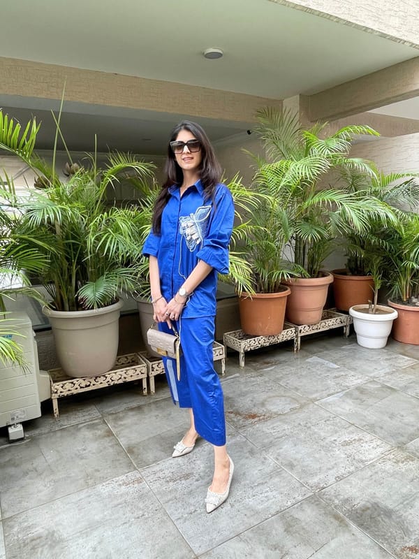 Electric Ivy Co-ord Set — Puja Agarwal