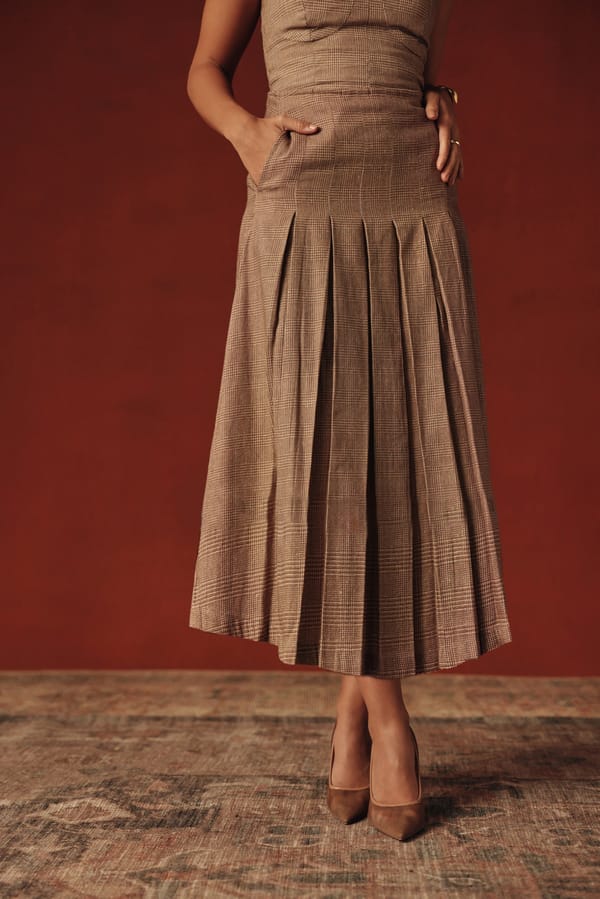 Galles Bustier Top — Sage by Mala