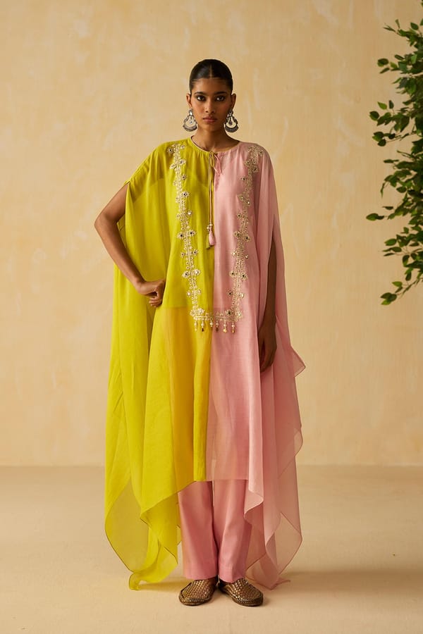 Faiza Kaftan Set — Shikha Mehta
