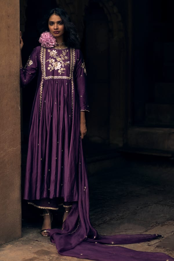 Charlotte Anarkali Set — Paulmi and Harsh