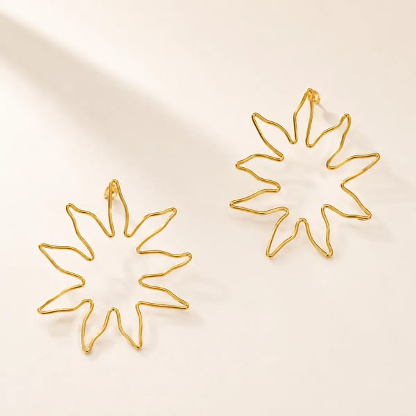 Golden Haze Earrings — Nam Jewels