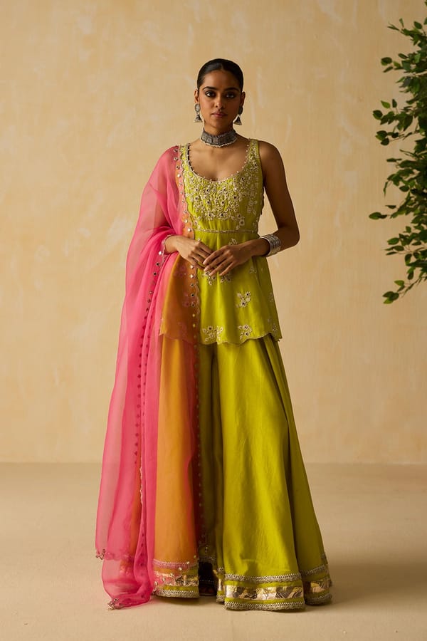 Samreen Sharara Set — Shikha Mehta