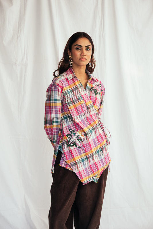 Sherbet Wrap Shirt — JODI