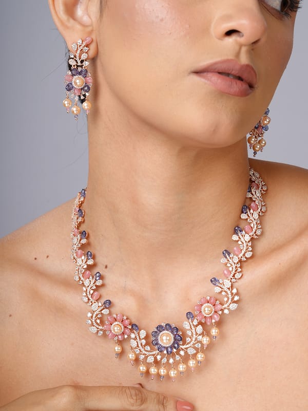 Valush Vine Necklace Set — Cao Jewellery
