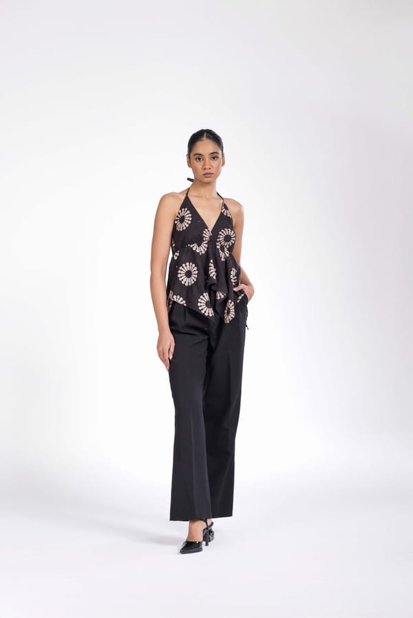 Halter Top With Necktie — Past Modern