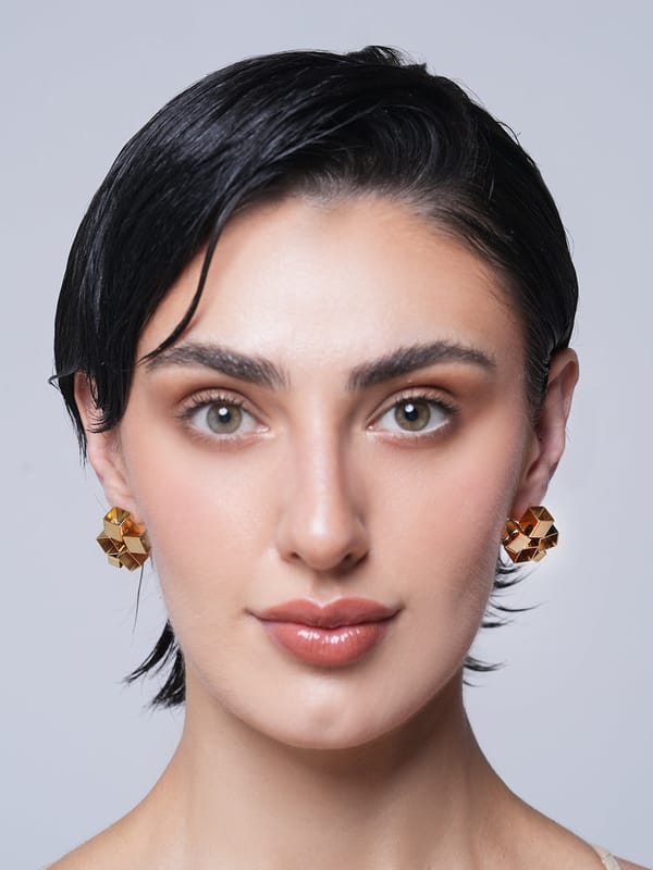 Stainless Steel Fashion Geometric Earrings — Cao Jewellery