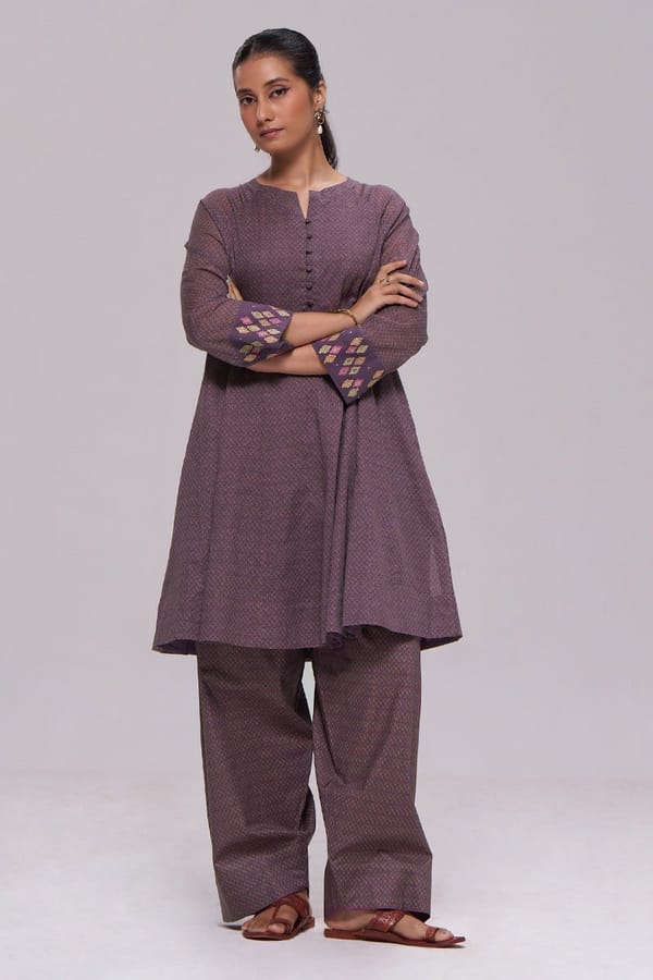 Falsa Printed Mul-Mul Kurta and Salwar Co-ord Set — Ganga Fashions Pvt Ltd