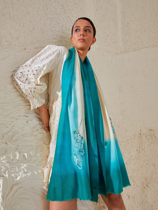Beetle Pashmina Stole — Shaza