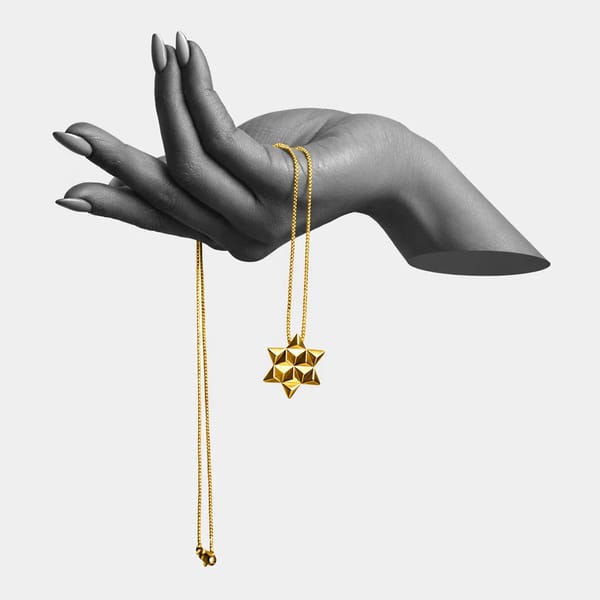 Trine Pendant And Chain — No Na Me