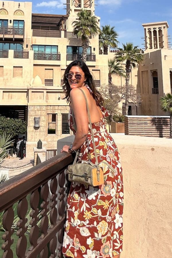 Sola Halter Dress — Why So Blue