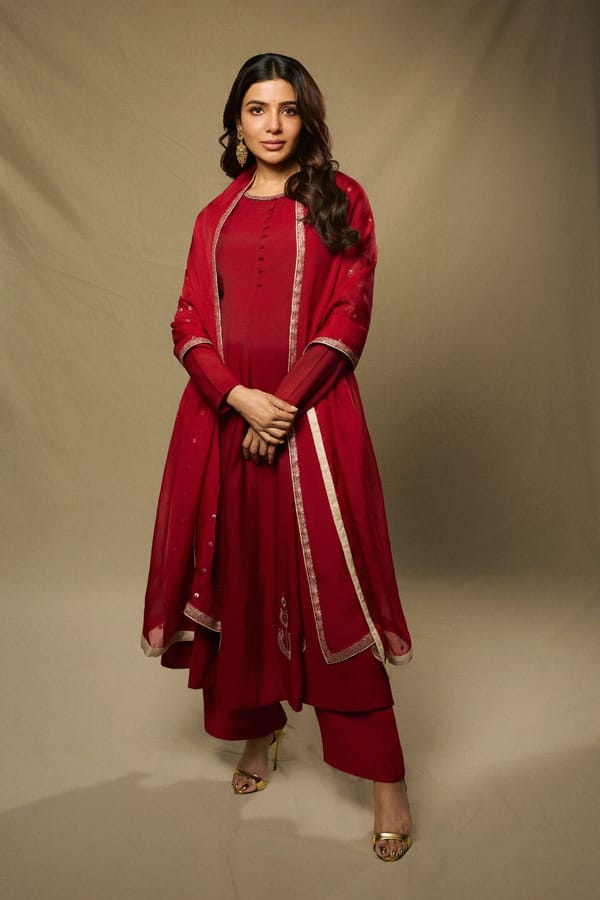 Gulnaar Anarkali Suit Set with Dupatta — Truly SMA