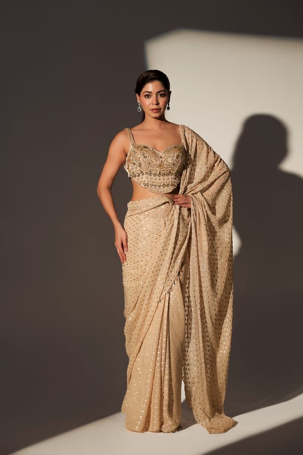 Chandni Saree Set — LIBAS CAFE