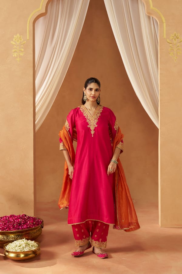 Liana Chauga with Salwar and Dupatta — Sheetal Batra