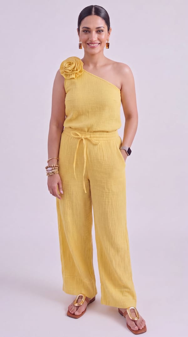Camellia Co-ord Set — Ash and Amber