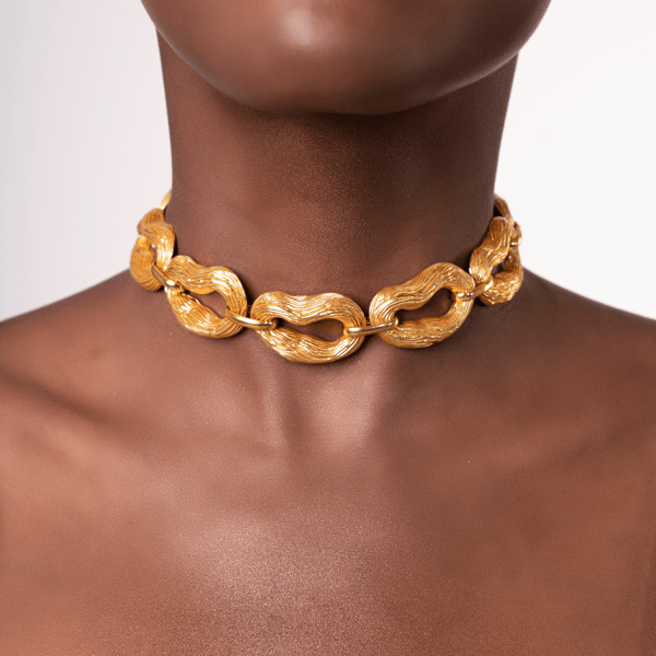 Sylvie Link Necklace Gold — Equiivalence