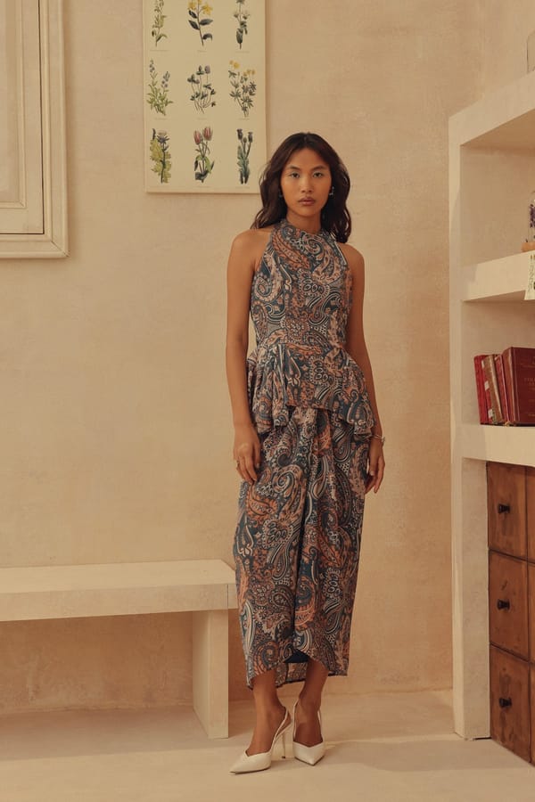 Pavonia Top — Sage by Mala