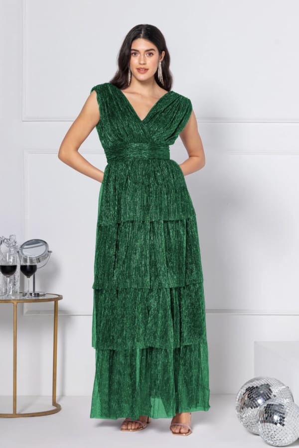 Jade Luxe Soiree Maxi Dress — Julo